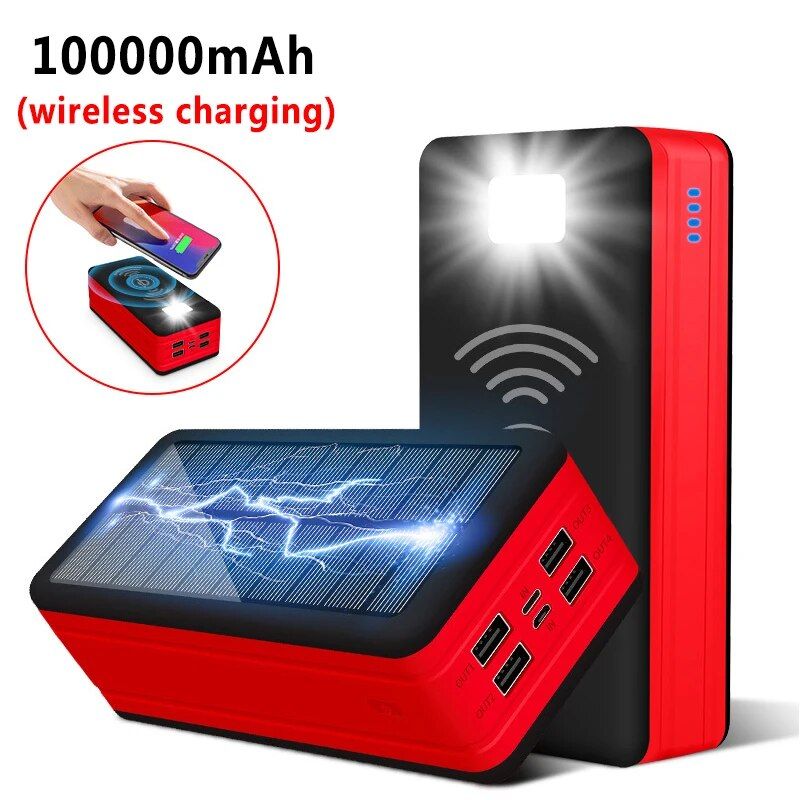 Red 100000mAh